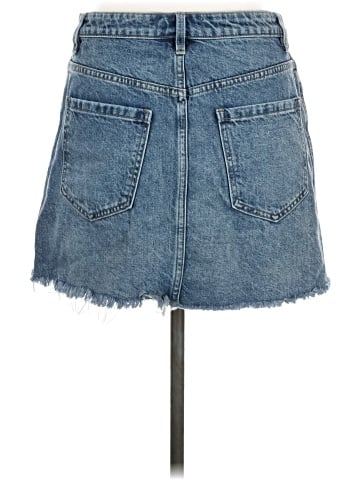 We the Free Denim Skirt (view 2)