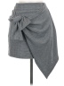 Illa Illa Gray Casual Skirt Size M - photo 1
