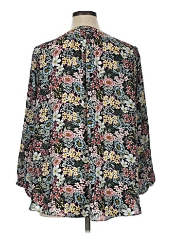 Tahari 3/4 Sleeve Blouse (view 2)