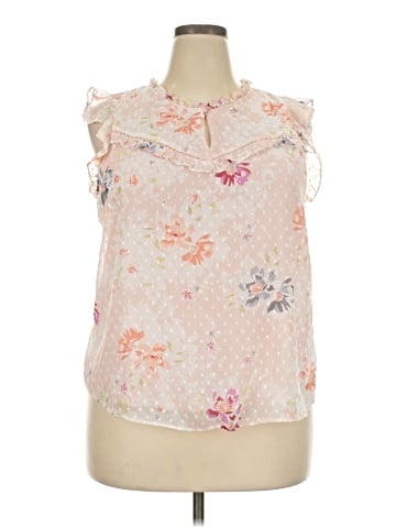 LC Lauren Conrad Sleeveless Blouse (view 1)