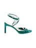Naturalizer 100% Leather Color Block Teal Sandals Size 7 1/2 - photo 1