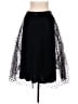 NISSA 100% Polyester Polka Dots Black Formal Skirt Size 10 - photo 1