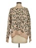 H&M Animal Print Tan Pullover Sweater Size S - photo 1