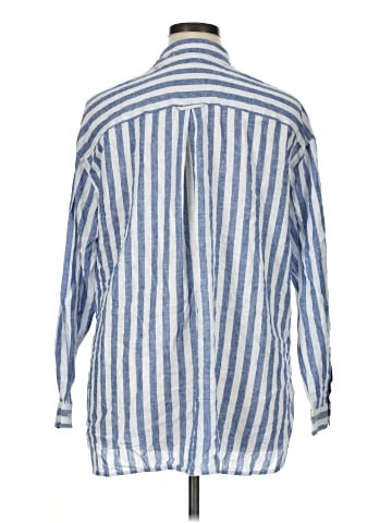 Old Navy 3/4 Sleeve Button-Down Shirt (view 2)