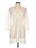 J Valdi Ivory Casual Dress Size L - photo 1