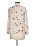 Rebecca Taylor Floral Ivory Long Sleeve Blouse Size 6 - photo 2