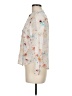Rebecca Taylor Floral Ivory Long Sleeve Blouse Size 6 - photo 5