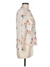 Rebecca Taylor Floral Ivory Long Sleeve Blouse Size 6 - photo 4