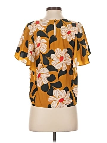 Eva Franco Short Sleeve Blouse (view 2)