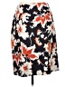 Harold's Floral Orange Casual Skirt Size 8 - photo 2