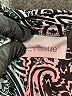 Avenue 100% Polyester Paisley Black Short Sleeve Blouse Size 14 - photo 7