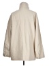 Elodie 100% Cotton Solid Ivory Jacket Size L - photo 2