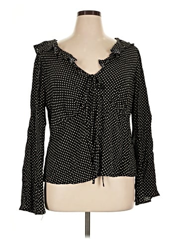 Ava & Viv Long Sleeve Blouse (view 1)
