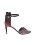 Vince. 100% Leather Burgundy Sandals Size 8 - photo 1