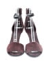 Vince. 100% Leather Burgundy Sandals Size 8 - photo 2