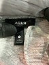 Aqua 100% Polyester Solid Gray Casual Skirt Size S - photo 4