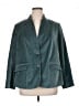 Talbots 100% Cotton Teal Blazer Size 14 - photo 1