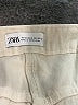 Zara Solid White Denim Skirt Size M - photo 4