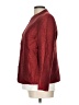 Kasper 100% Polyester Red Blazer Size 10 Petite - photo 5