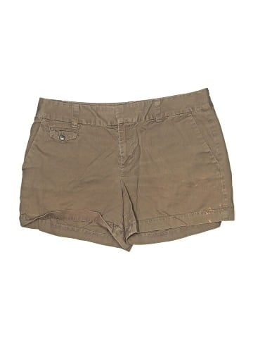 Ann Taylor LOFT Khaki Shorts (view 1)