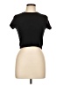 TNA Black Short Sleeve Turtleneck Size L - photo 1
