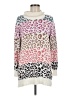 Soft Surroundings Animal Print Ivory Pullover Sweater Size M - photo 1