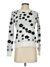 Philosophy Republic Clothing Floral Silver Pullover Sweater Size XS - photo 1