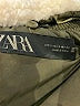 Zara 100% Polyester Green Jacket Size S - photo 6