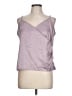 Lush Purple Sleeveless Top Size L - photo 1