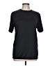SOFFE 100% Polyester Solid Black Active T-Shirt Size L - photo 1