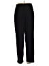 Impressions Solid Black Casual Pants Size 1X - photo 1