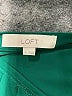 Ann Taylor LOFT 100% Polyester Green Long Sleeve Blouse Size XL - photo 7