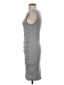 Leith Solid Gray Casual Dress Size S - photo 5