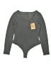 Toad & Co Gray Bodysuit Size L - photo 1