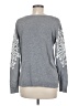 41Hawthorn Floral Gray Pullover Sweater Size M - photo 2