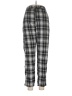 PrettyLittleThing Plaid Black Casual Pants Size 6 - photo 1