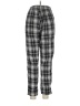 PrettyLittleThing Plaid Black Casual Pants Size 6 - photo 2