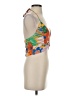 GB Orange Sleeveless Blouse Size S - photo 4
