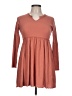Billabong Brown 3/4 Sleeve Top Size L - photo 1