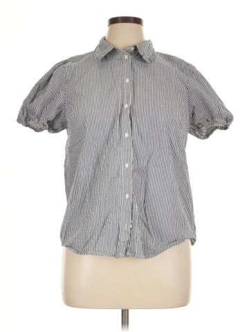 J.Crew Factory Store Short Sleeve Button-Down Shirt (view 1)