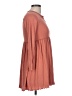Billabong Brown 3/4 Sleeve Top Size L - photo 4