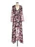 Bardot 100% Polyester Floral Pink Casual Dress Size 10L - photo 1