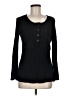 Interi Black Long Sleeve Henley Size M - photo 1