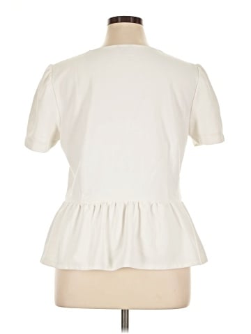 Ann Taylor Short Sleeve Blouse (view 2)