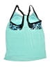 ZeroXposur Teal Swimsuit Top Size 10 - photo 2