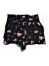 Charlotte Russe 100% Rayon Floral Black Shorts Size M - photo 1