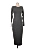 Unbranded Solid Gray Casual Dress Size S (estimated) - photo 1