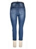 Harmony + Havoc Solid Blue Jeans Size 18 - photo 2