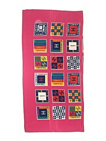 Chanel Vintage Silk Scarf (view 2)