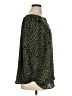 Massini Animal Print Green 3/4 Sleeve Blouse Size 1X - photo 4